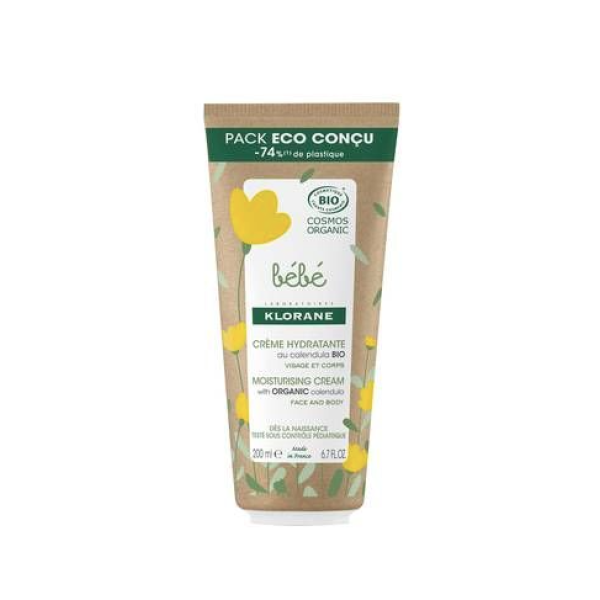 Klorane Baby Organic Moisturizing Cream 200ml