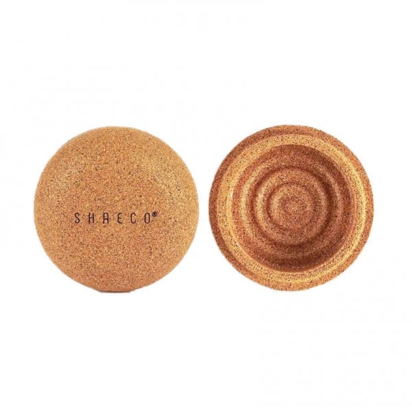 Shaeco Waterproof Cork Travel Soap Dish - Round