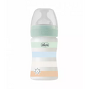 Chicco Well Being Green Bottle 150 ml Sicone Lento