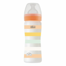 Chicco Well Being Baby Bottle Orange 250ml Medium Silicone