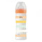 Chicco Well-Being Plastic Bottle 250ml Medium Flow Orange