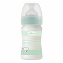 Chicco Well Being Green Glass Bottle 150ml Normal