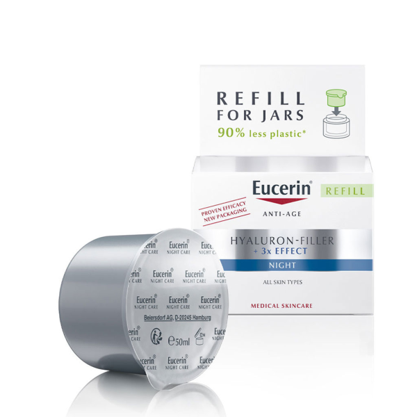 Eucerin Hyaluron-Filler 3x Effect Night Cream Refill 50ml