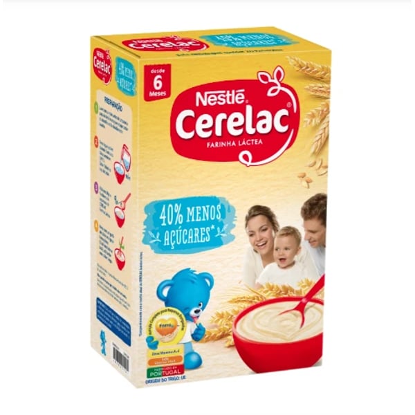 Nestlé Cerelac Milk Flour -40% Sugars 6M+ 900g