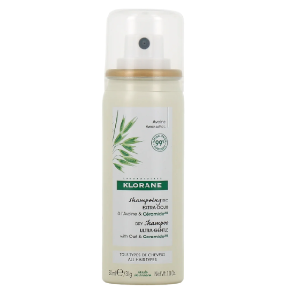 Klorane Capilar Dry Shampoo Oats and Ceramide 50ml