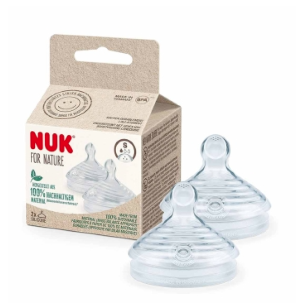 Nuk For Nature Tetiina Silicone S X2