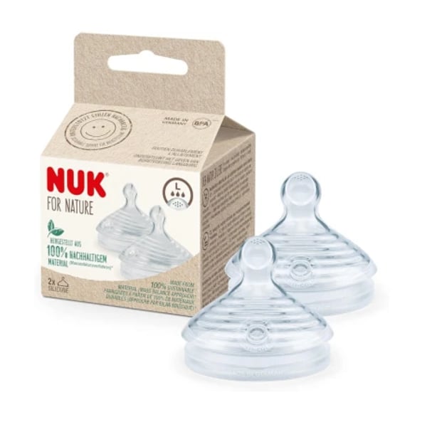 Nuk For Nature Silicone Teat L