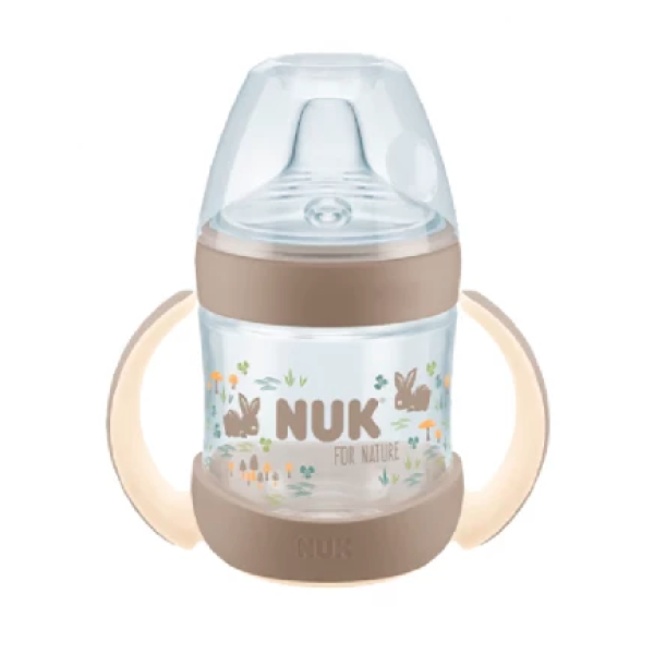 Nuk For Nature Learning Temperature Indicator Bottle 150ml Beige