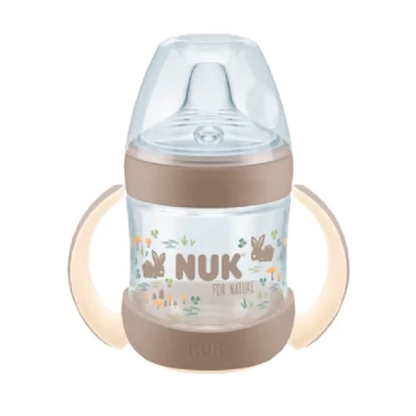 Nuk For Nature Learning Bottle 150ml Beige - Temperature Control