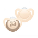 Nuk For Nature Silicone Pacifier T2 6-18M Beige