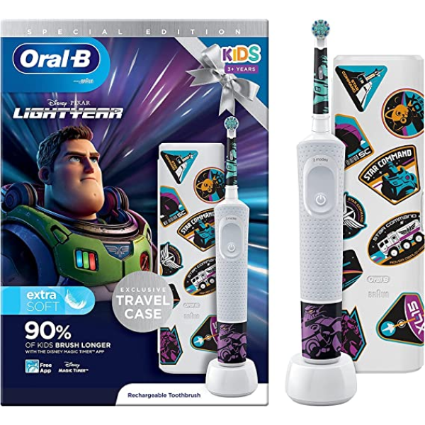 Oral B Kids LightYear Travel Electric Toothbrush