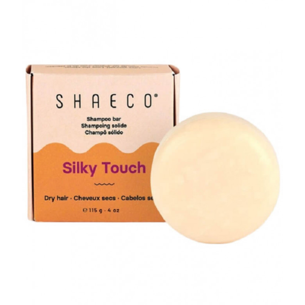 Shaeco Silky Touch Solid Shampoo for Dry Hair 115G