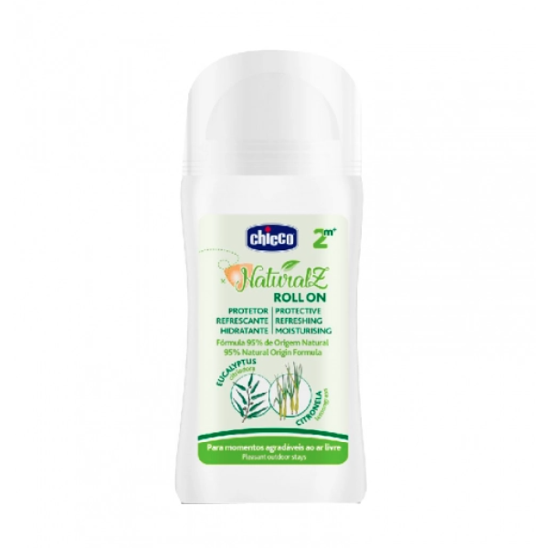 Chicco Mosquitos NaturalZ Roll On Refreshing and Protective 60ml