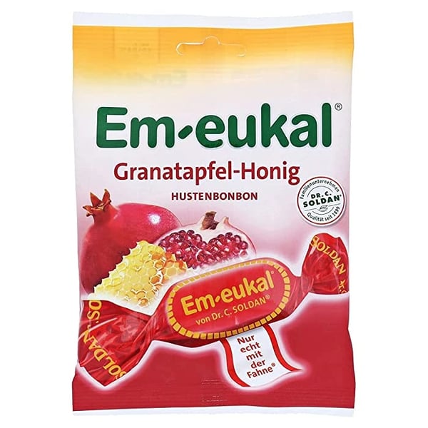 Em-Eukal Pomegranate Honey Cough Drops 75G