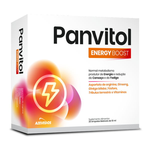 Panvitol Energy Boost 10ml X20 Drinkable Ampoules