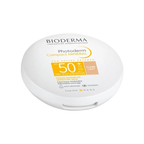 Photoderm Bioderma Compact Mineral SPF50+ Claro 10G