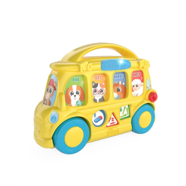 Chicco Bilingual School Bus Toy