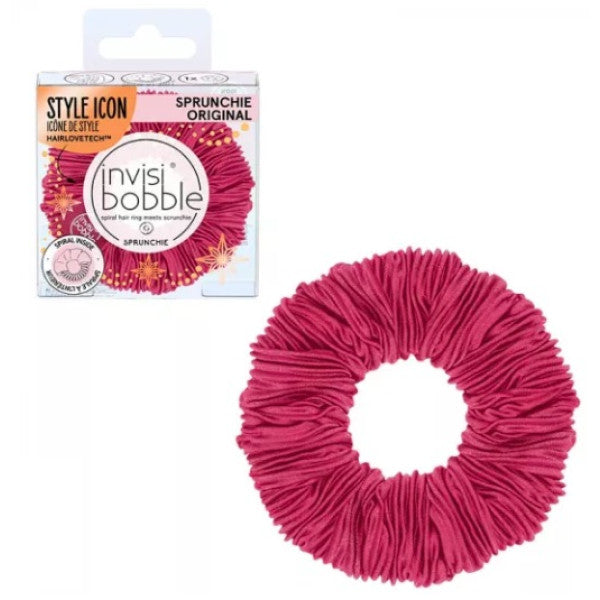 Invisibobble Elastic Hair Sprunchie Time to Shine Pink