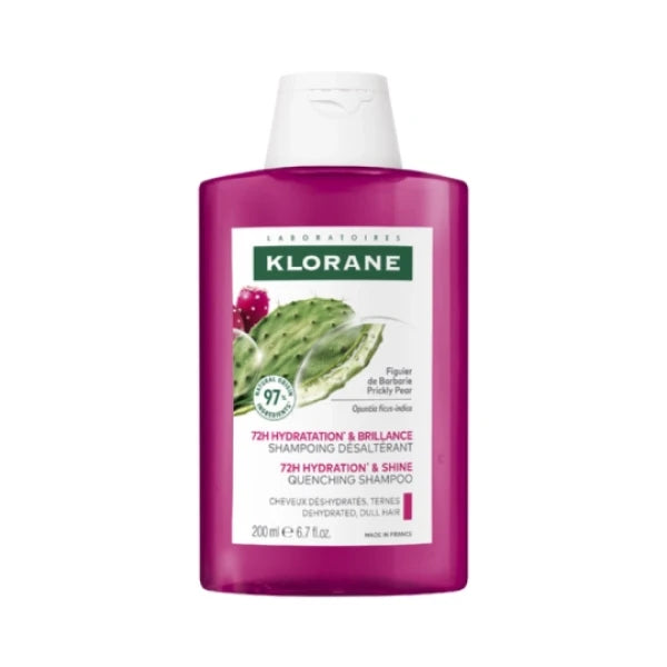 Klorane Hydration and Shine Shampoo with Prickly Pear 200ml