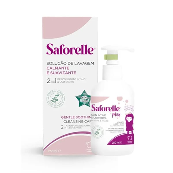 Saforelle Pack - Wash Solution 250ml + Saforelle Miss Intimate Hygiene 250ml