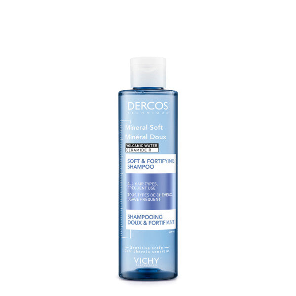 Dercos Mineral Soft - Gentle and Fortifying Shampoo 200ml