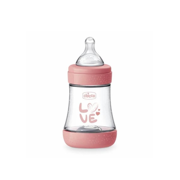 Chicco Perfect 5 Baby Bottle 150ml Normal Flow Pink