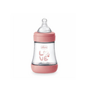 Chicco Perfect5 Silicone Bottle 150ml Pink