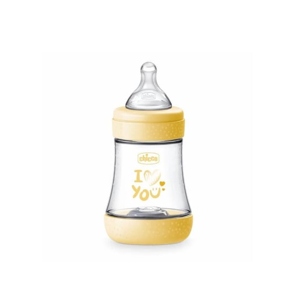 Chicco Perfect 5 Bottle 150ml Normal Flow Yellow