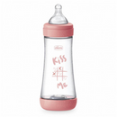 Chicco Perfect5 Silicone Bottle 300ml Pink