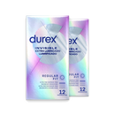 Durex Invisible Extra Lubricated Condoms X12 Duo