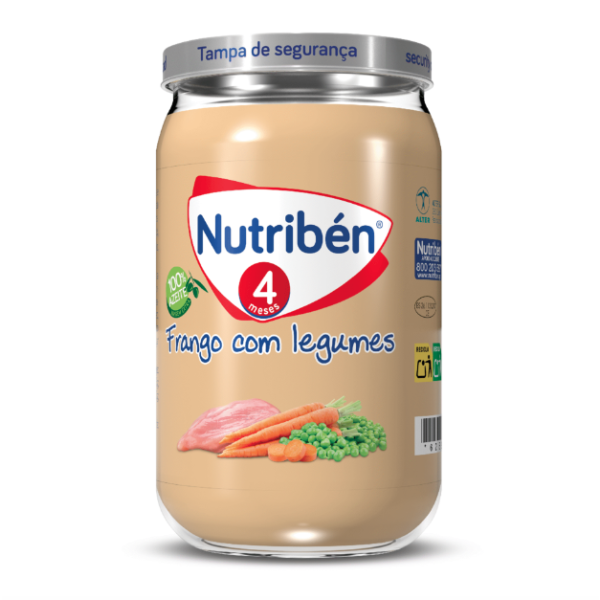 Nutribén Jar 4M Chicken with Vegetables 235G