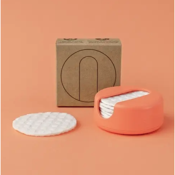 LastRound Reusable Makeup Remover Pads Peach Box X7