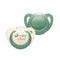 Nuk For Nature Silicone Pacifier T2 6-18M Green