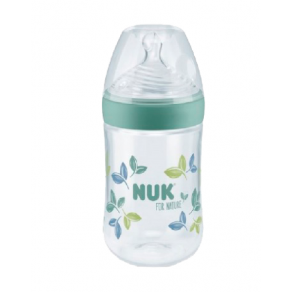 Nuk For Nature Temperature Indicator Bottle 260ml S Green