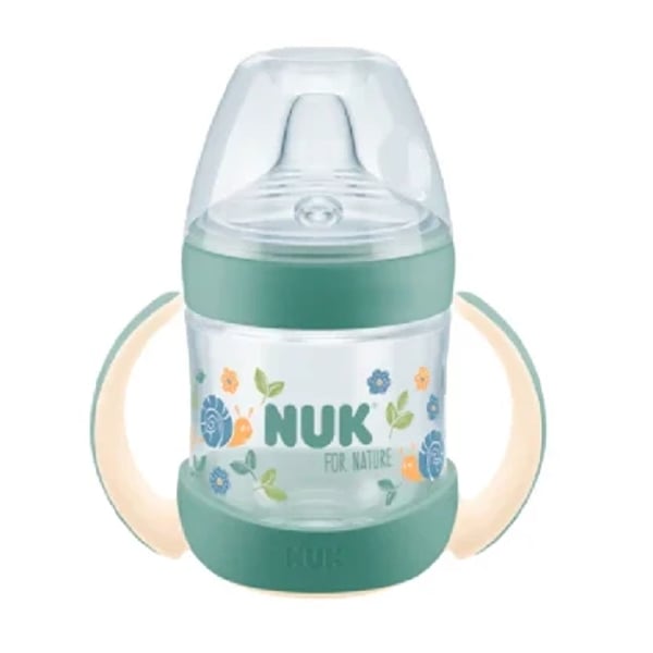 Nuk For Nature Learning Bottle 150ml Green - Temperature Control
