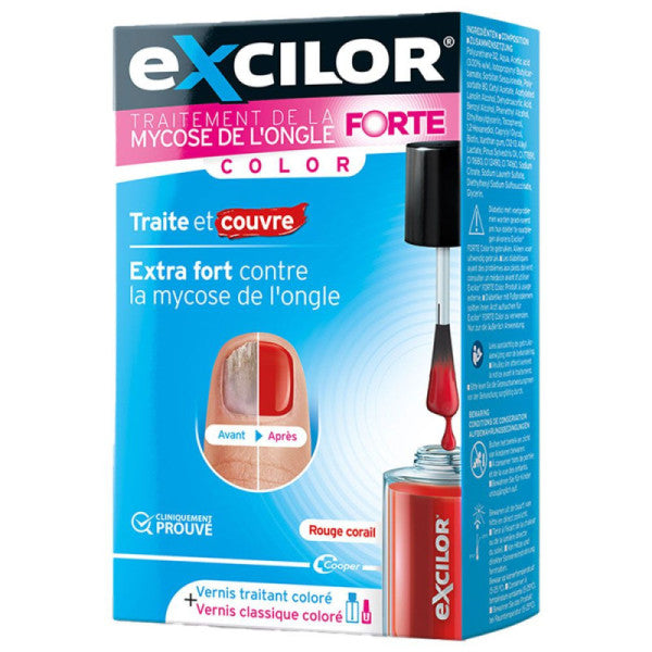 Excilor Forte Color Red Fungus Varnish 30ml