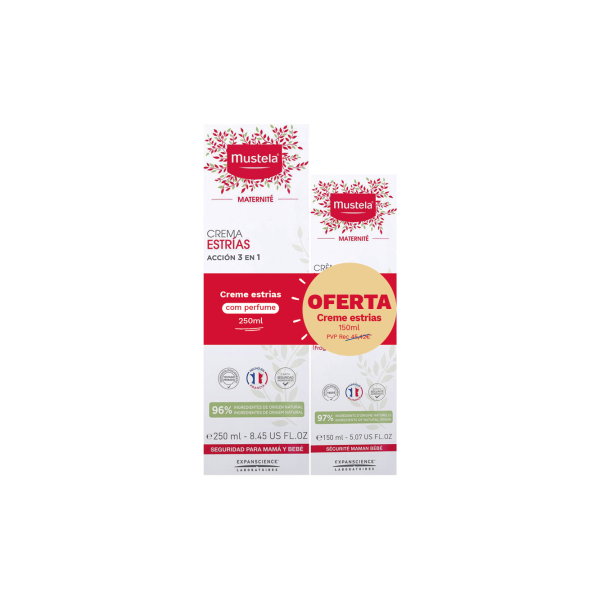 Mustela Maternity Stretch Marks Cream 250ml with 150ml Offer