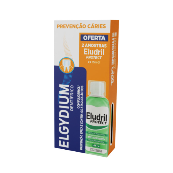 Elgydium Cavities Toothpaste Offer Eludril Protect Mouthwash