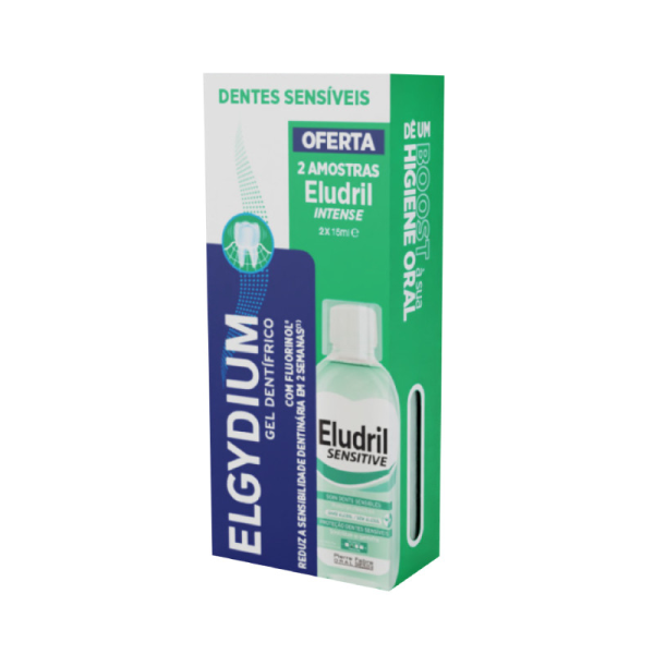 Elgydium Sensitive Teeth Toothpaste Gel Offer Eludril Sensitive Mouthwash