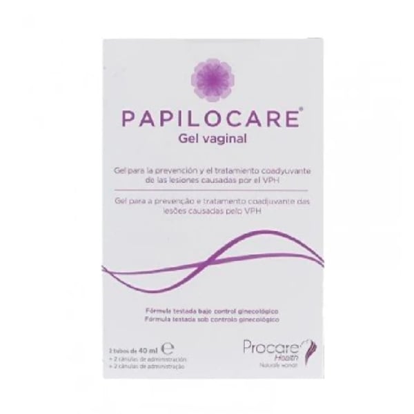 Papilocare Vaginal Gel Cannula 2x40ml