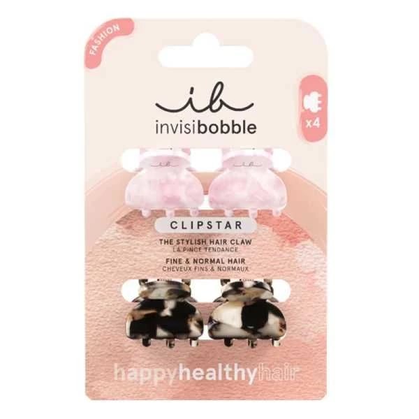 Invisibobble Clipstar Small Hair Clips x4