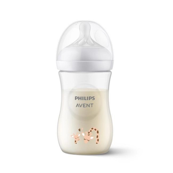 Philips Avent Natural Response Baby Bottle 260ml Giraffe