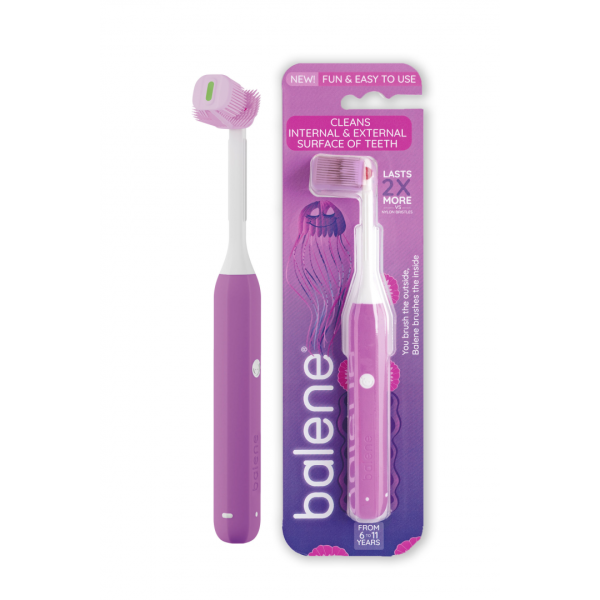 Balene Kids Toothbrush 6-11A Violet