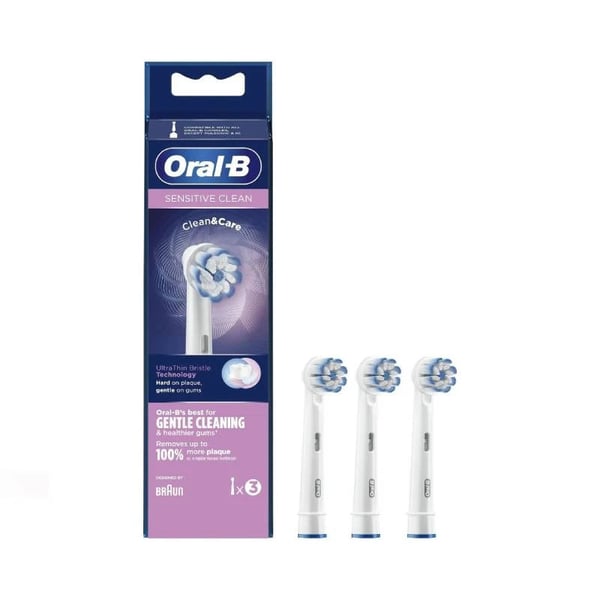 Oral-B Pro Sensitive Clean Electric Toothbrush Refills X3
