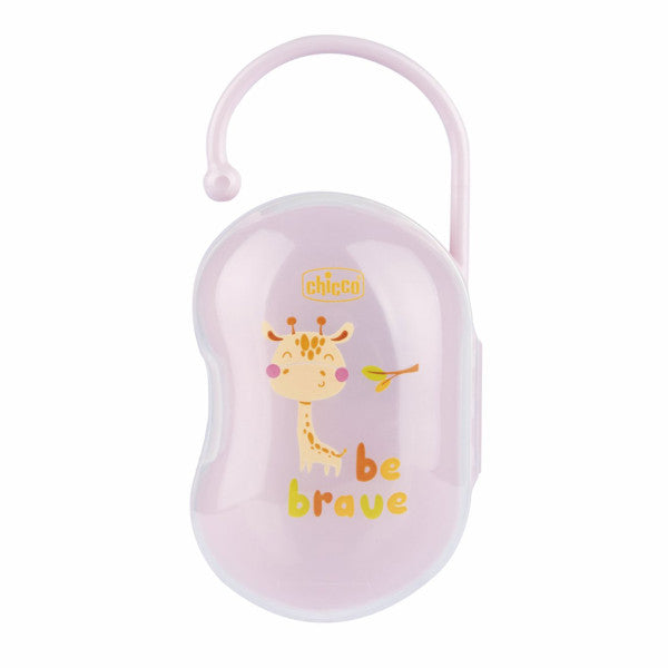 Chicco Easy Box Pink Double Pacifier Holder