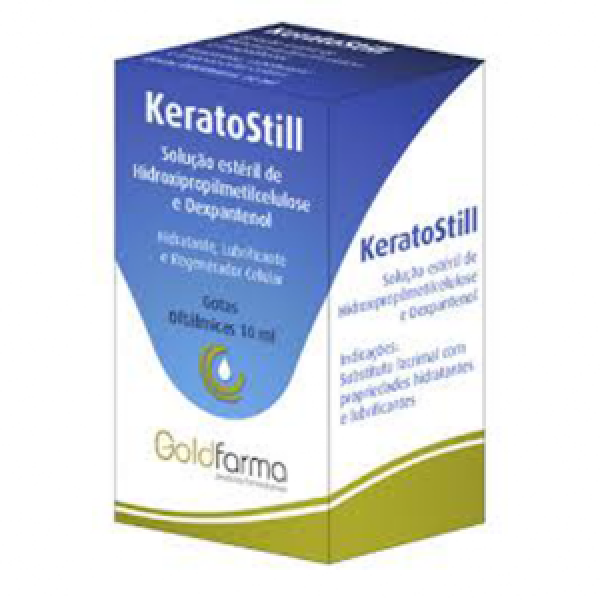 KeratoStill Sine Lubricating Ophthalmic Drops 10ml