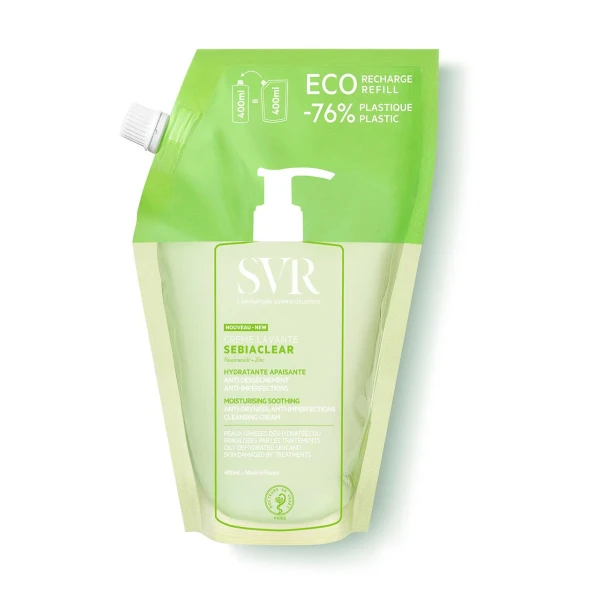 SVR Sebiaclear Cleansing Cream Refill 400ml