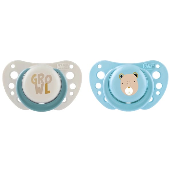 Chicco Physio Air Pacifier Blue/Cream 2-6M