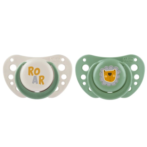 Chicco Physio Air Pacifier Green Lion 2-6M