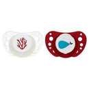 Chicco Physio Air Pacifier Transparent/Red 16-36M X2